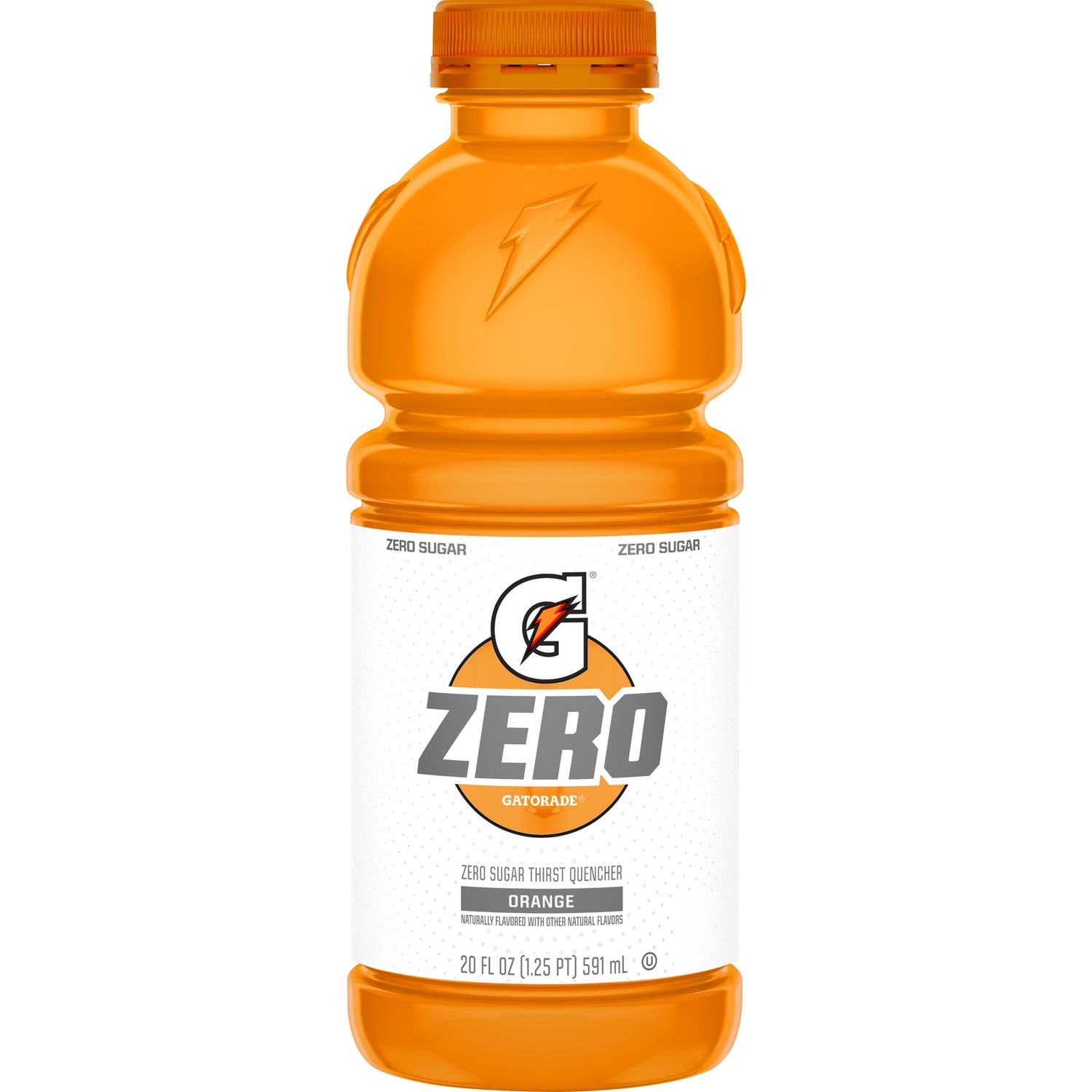 GATORADE, G ZERO, ORANGE 24 PACK - Ready To Drink